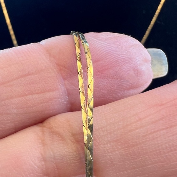 Vintage Adjustable Zipper Lariat Y Necklace - Picture 3 of 5